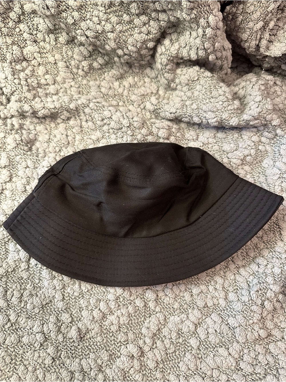 Black Bucket Hat Classic Minimalist Summer Coastal Beachy Vacation Vibes